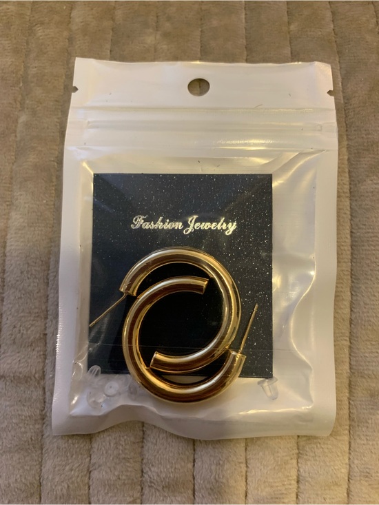 Fashion Jewelry Jewelry - Fashion Jewelry Shiny Gold Chunky Hoop Earrings